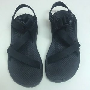 Classic black chacos. FIRM ON PRICE